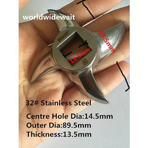 32# Type High Quality Stainless Steel Meat Grinder Blade Cutter 89.5mm Outer Dia