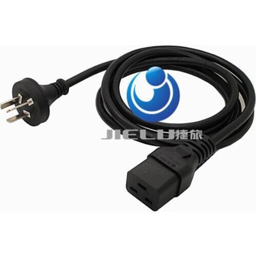 5 PCS,AU 1.8m IEC C19 to 3-Prong Plug AC Power Cable Lead Cord Adapter Generic