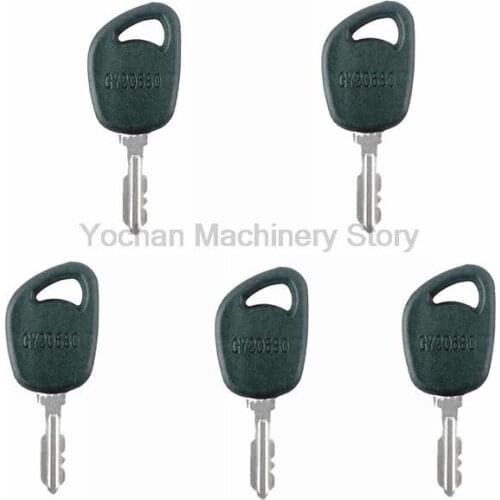 5 Pcs GY20680 Key For Cub Cadet John Deere JD Badboy Mower Poulan Dr Lawn Ignition Start Starter Zero Turn