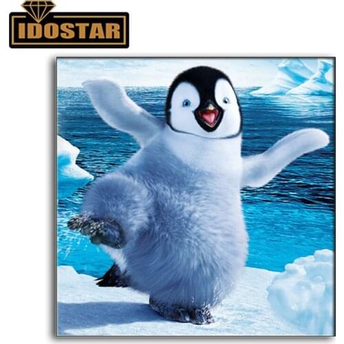 Cute Penguin Diamond Embroidery 5D DIY Diamond Painting Full Square Diamond Mosaic Pictures Of Rhinestones Home Decor