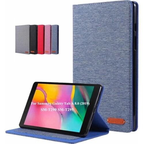 For Samsung Galaxy Tab A 8 A8 2019 Case SM-T290 T295 T297 Cowboy Flip Stand Tablet Cover for Funda Samsung Galaxy Tab A 2019