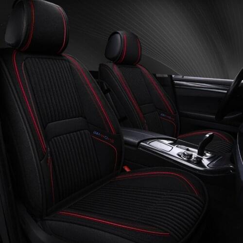 New Custom fiber linen car seat cover car interior parts universal seat cushion car styling For Acura ZDX MDX ILX TLX SUV
