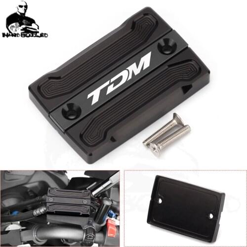 For Yamaha TDM 900 TDM900 2004-2010 2012 2013 2014 2015 Motorcycle Accessories Brake Fluid Tank Cap Brake Pump Cover