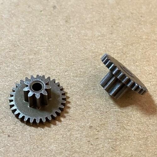 Double Precision Gear 0.6M 9T-28T 2.5mm Hole Diameter