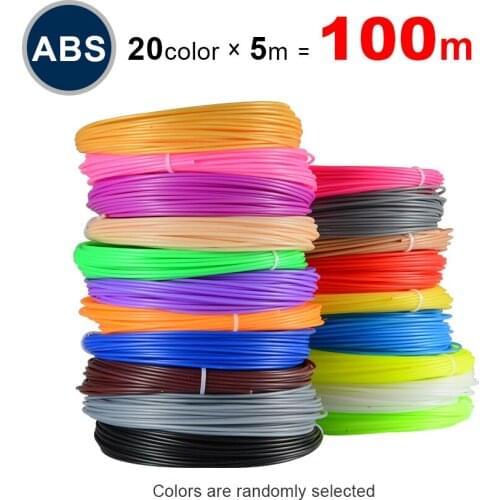 Perfect 3D Pen Special ABS Filament PLA 1.75mm Filament 3D Printer ABS 3D Pen PLA Plastic 20 Colors ABS 1.75 No Pollution Perfe