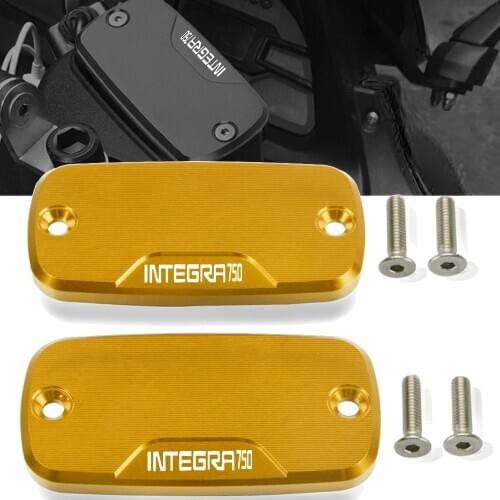 For Honda Integra 750 2013 Brake Reservoir Cover Cap 2014-2018 2015 Motorcycle Front Brake Reservoir Fluid Tank Cover Oil Cap