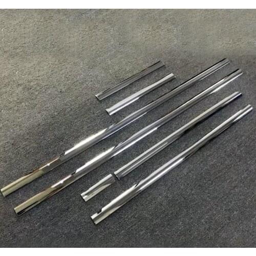 ABS Car Side Door Body Cover Moulding Trim Strip Car Exterior Accessories For Transporter T6 Caravelle 2017 18