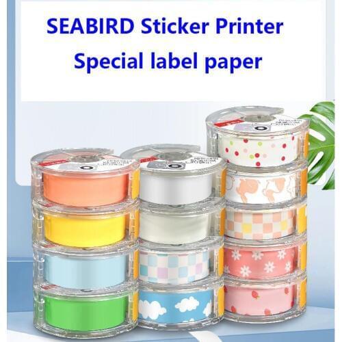 SEABIRD Sticker Printer Special label paper Thermal Label Printer Fast Printing Home Use Office Printer Sticker Printer