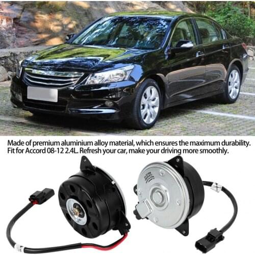 Parking heater Auto Electronic Cooling Fan Motor Assembly Fit for Accord 08-12 2.4L 19030-R40-A01 automobiles