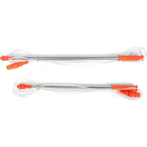 Retractable Watering Wand with Clear Tube Manual Spraying Bar Outdoor Garden Spraying Accessories Max to 2/3m Long ASD88