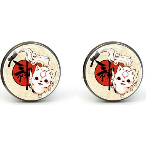 XK-5HXK0398 Quality French Suits Cufflinks with Cute Fox Pattern Retro Men Shirts Sleeve Nails Male Cuff Link for Collection