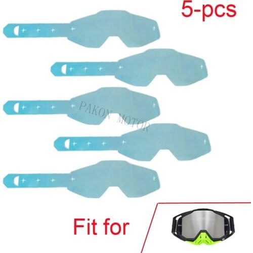 Tear Off Film of Goggles Sunglasses Lens Protective Rubber Dirtbike Tearable offs Plastic Cover Eyes Safety Accessories for 100