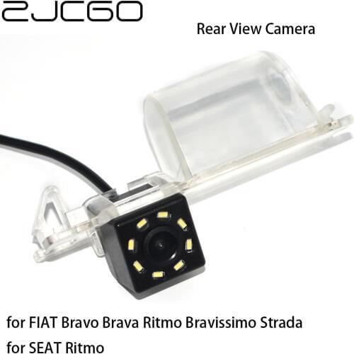 ZJCGO CCD Car Rear View Reverse Back Up Parking Night Vision Camera for FIAT Bravo Brava Ritmo Bravissimo Strada for SEAT Ritmo