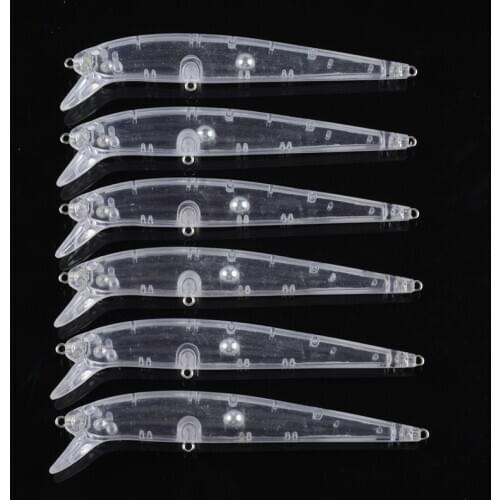 11.5cm/9g 50pcs Blank Unpainted Bait DIY Minnow Crankbait wobbler Unpainted Lure Freshwater Fishing Blank Hard Lures Isca Pesca