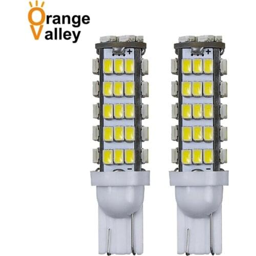 100pcs Wholesale W5W T10 168 194 Pure White 1206 42 68 SMD LED Side Indicator Light Marker Bulbs DC 12V