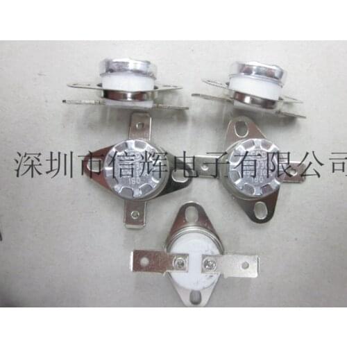 5pcs/Ceramics Temperature control switch KSD301 220 degree Normally closed 10A/250V Thermostat Temperature switch