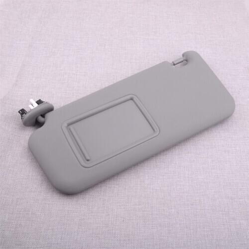 74320-42501-B2 Gray Left Sun Visor Sunshade Fit For Toyota Rav4 2006 2007 2008 2009