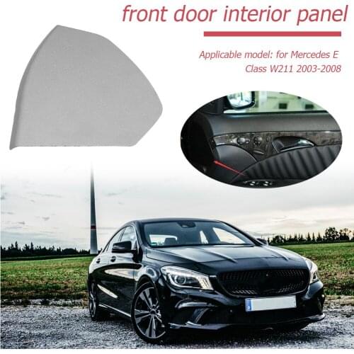 Car Styling Left/Right Front Side Door Cover Trim Shell For Mercedes Benz E Class W211 2003-2008 Auto Interior Accessories
