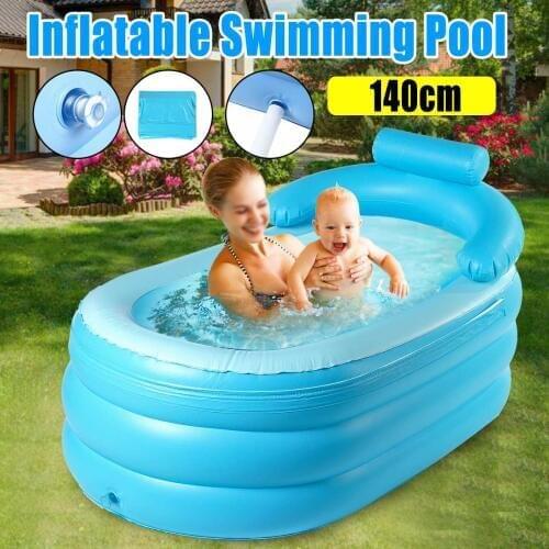 Square Swimming Pool Tents Outdoor Inflatable Pool Boys Girls Kids Indoor Play Ocean Pool Birthday Gift Also For Adult Bath Tub
