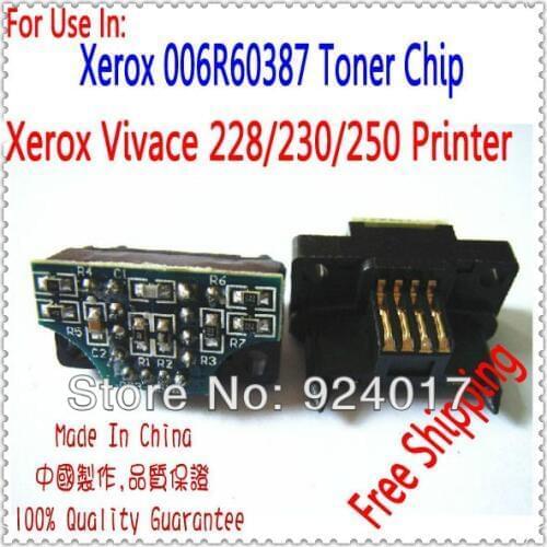 Use For Xerox V228 V230 V250 Chip,Refill Toner Chip For Xerox Vivace 228 230 250 Photocopier,Use For Xerox 006R60387 Toner Chip