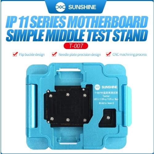 Middle-level test bench for iphone mobile phone motherboards is used to repair or detection or test iphone x xs 11 motherboards