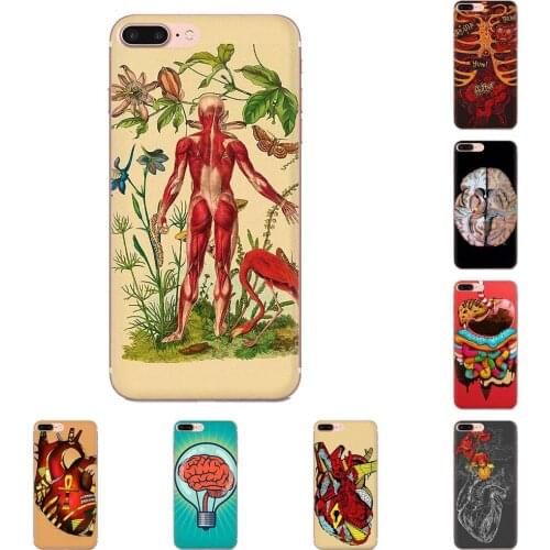 Medical Human Organs Diy Colorful Drawing TPU For Xiaomi Redmi Note 9 PRO Max 9s Mi9 mi10 lite Pro K30 K20 Pro 5G redmi 7 8a