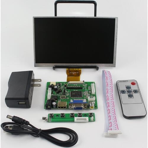 LCD Display Module 7inch LCD Screen for Raspberry Pi 3 model B+ with Holder Remote Contorl 800*480 also for Banana Pi Orange Pi