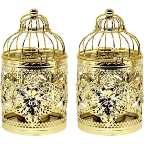 Moonvvin Decorative Wrought Iron Candlesticks China