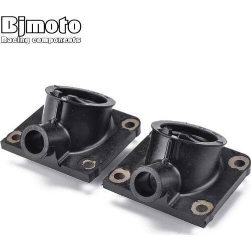 BJMOTO Motorcycle Carburetor Adapter Inlet Intake Pipe For Yamaha YFZ350 RD350 YFZ 350 A/M/N/P/R/S/T/V/W/X/Y/Z RD350 LC/LCF/LCFH