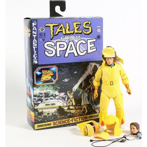 NECA Back to the Future Space Marty McFly 7" Action Figure Collection