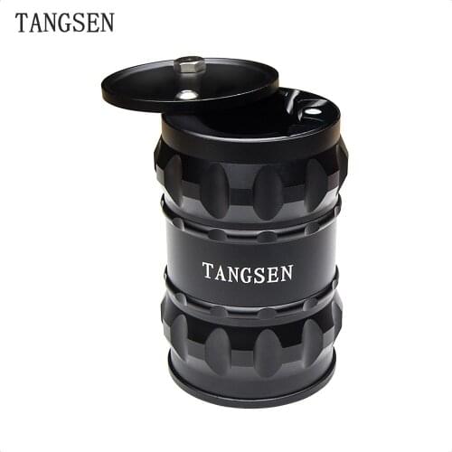 TANGSEN New Car Ashtray Garbage Coin Storage Cup Container Cigar Ash Tray Car Styling Universal Size