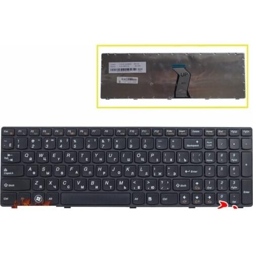 NEW Russian keyboard for IBM Lenovo Ideapad Y570 Y570N Y570NT Y570P Y570I RU Laptop keyboard