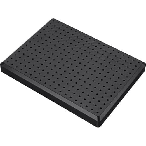 ABSF Plastic Hobby Airbrush Spray Booth Clip Base Stand Paint Model Part Holder-With 19X14 Holes