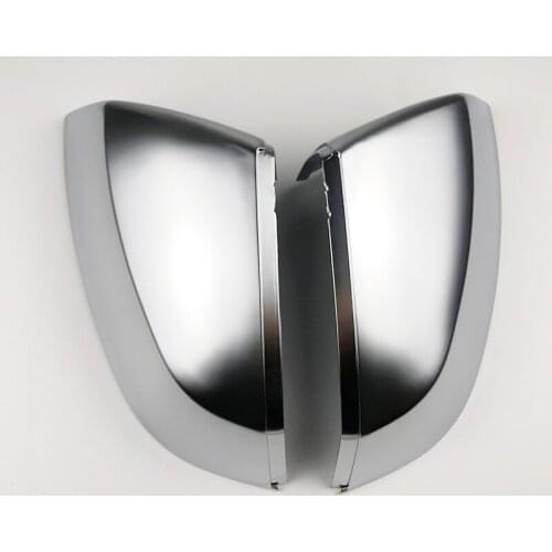 Suitable for Audi Q5 chrome mirror mirror cover 2009 2010 2011 2012 2013 2014 2015 2016 2018 pearl nickel matte silver