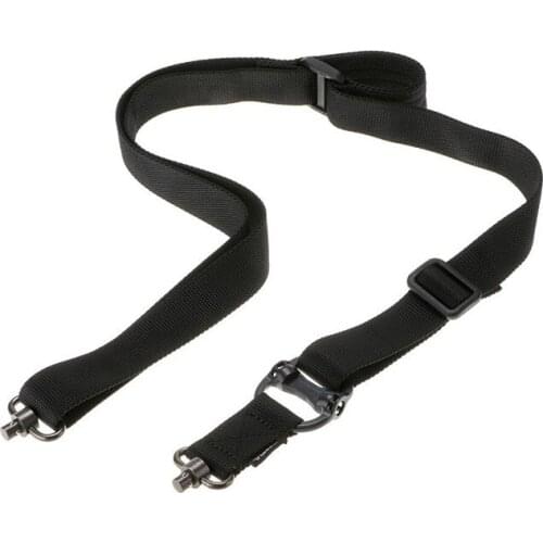 MS4 Tactical Rope Mission Outdoor Nylon Belt Rope Adjustable Two Points Tactical Rifle Gun Sling Quick Detach QD Trap