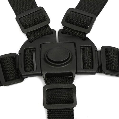 Universal Baby Five-point Safety Belt For Stroller Chair 360 Hook Dining Removable With Chair Nylon For Baby Rotating Degre C0U3