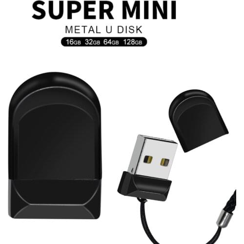 Super mini USB 2.0 USB Flash Drives 64GB 32GB pendrive Cle USB Flash Stick Pen Drive 4GB 8GB 16GB memoria Stick with key chain