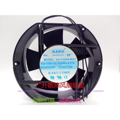 Kaku KA1725HA2BAT AC 220V 240V 0.23A 0.27A 175x25mm Server Cooling Fan