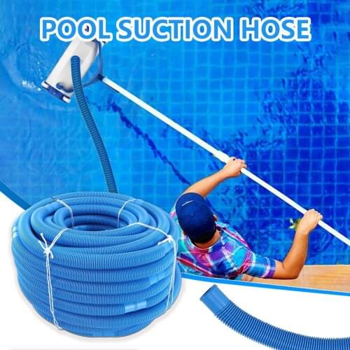 Pool Cleaner Pipe 6.6m Length 32mm Vacuum Cleaner Thread Hose Inground Vacuum Cleaner Hose Suction Swimming Replacement Pipe