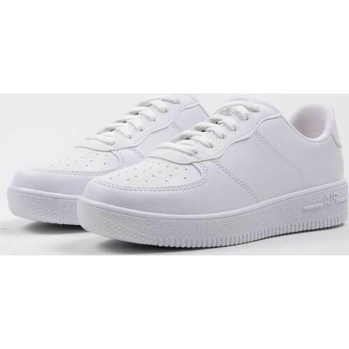 Womens White Sneaker 1021-105-0010 _ 1003