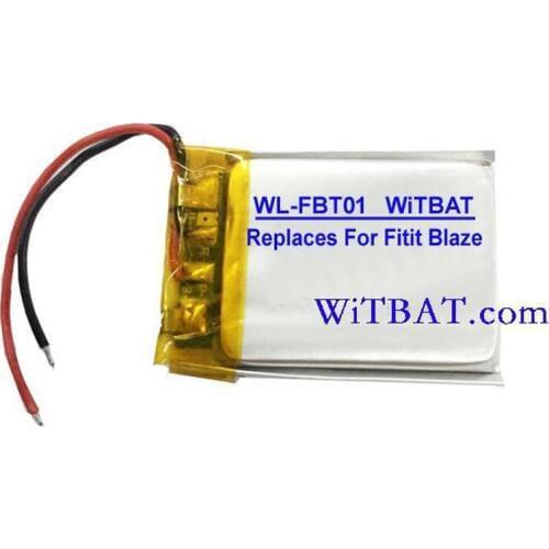 ZycBeautiful for Fitbit Blaze Smart watch battery 3.7V 120Mah