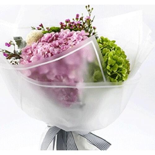 20Pcs/Lot Wrapping Paper Clear Border Flower Wrapping Paper Wrapping Paper Bouquet Florist Supplies Gift Wrapping Materials