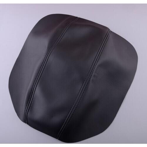 Car Microfiber Leather Console Center Armrest Box Lid Cover Black Fit For Volvo S80 1999 2000 2001 2002 2003 2004 2005 2006