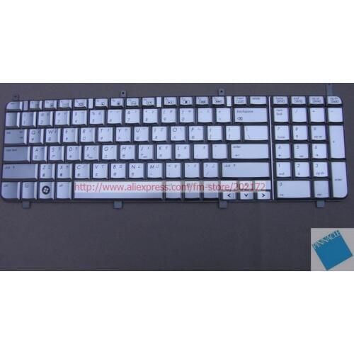 Brand New White Laptop Notebook Keyboard 496878-AB1 AEUT7#000100 For HP HDX X18 series (Taiwan) 100% compatiable us