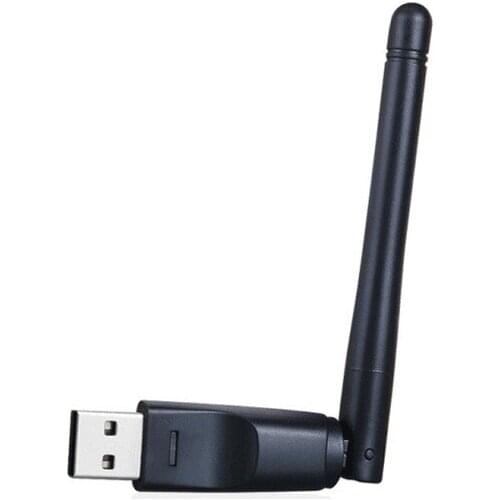 150Mbps 2.4G Wireless Network Card USB 2DBi WiFi Antenna LAN Adapter Ralink RT5370 Dongle Network Card for PC Laptop