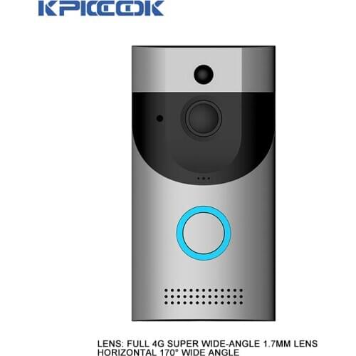 Wireless Doorbell Intelligent Visual Doorbell Wifi Remote Video Monitoring Bidirectional Intercom Night Vision Waterproof B30