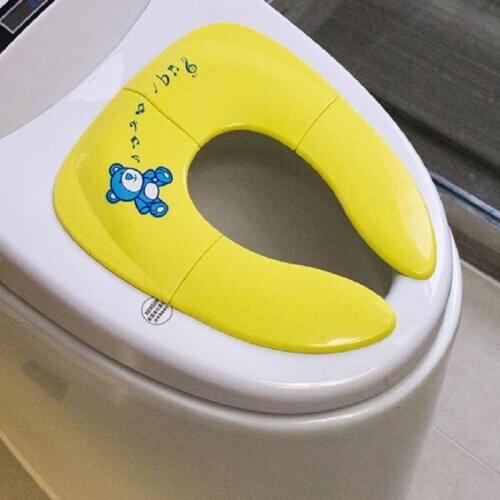 Potty Training Training Seat Kid Urinal Cushion Children Pot Chair Pad Baby Travel Folding Potty Seat Toddler Portable Toilet