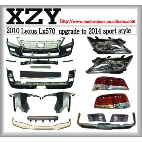 Hot Sale High Quality Body Kit For 2009 upgrade to 2012-2015 L X570