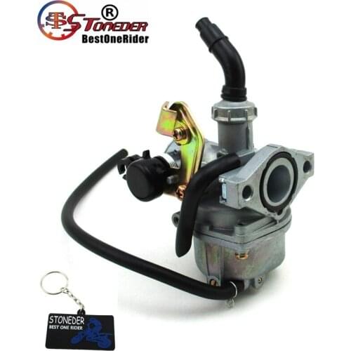 STONEDER PZ19 Carb 19mm Cable Choke Carburetor For 50cc 70cc 90cc 110cc Lifan YX Zongshen Engine ATV Quad Pit Dirt Bike CRF