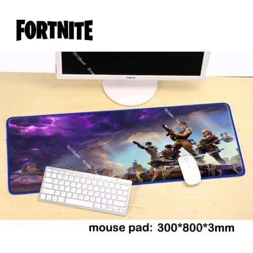 Mouse Pad Gamer Fortnite Game Figure Print Pattern Mousepad Extra Grande Office Computer Keyboard Mouse Pad E-sports Learning